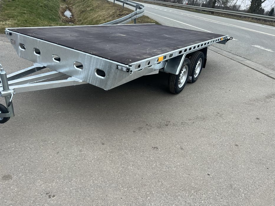 Przyczepa PLATFORMA laweta 4x2m mocna solidna kat B