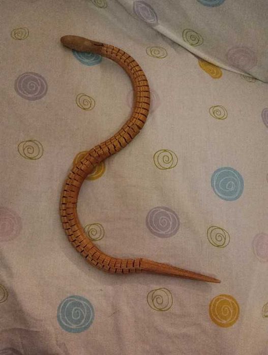 Cobra de madeira