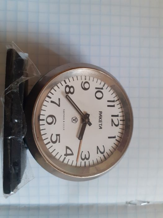 Будильник Ракета СССР,рабочий