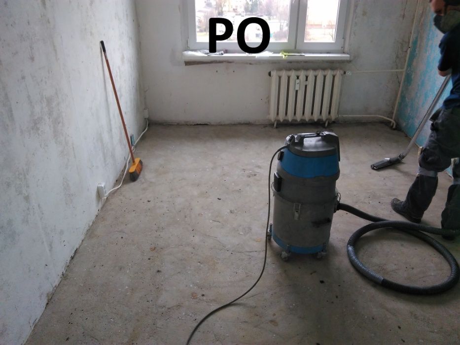 Zrywanie parkietu usuwanie kleju Lepiku Smoły Subitu PCV, Kraków