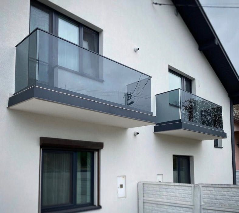 Balustrady balkony francuskie ogrody zimowe