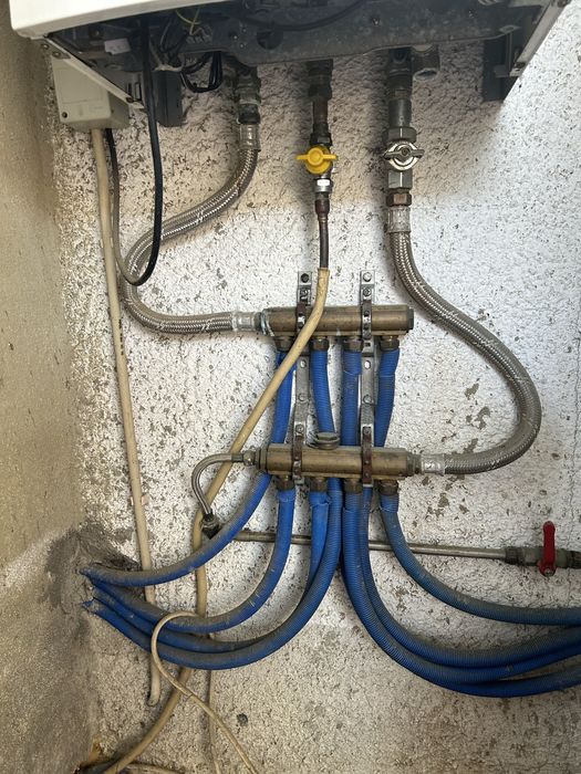Sistema de aquecimento centralizado a gás