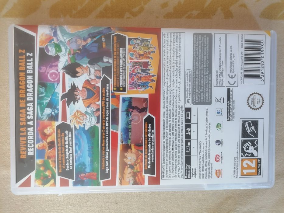 Dragon ball Kagarot - switch