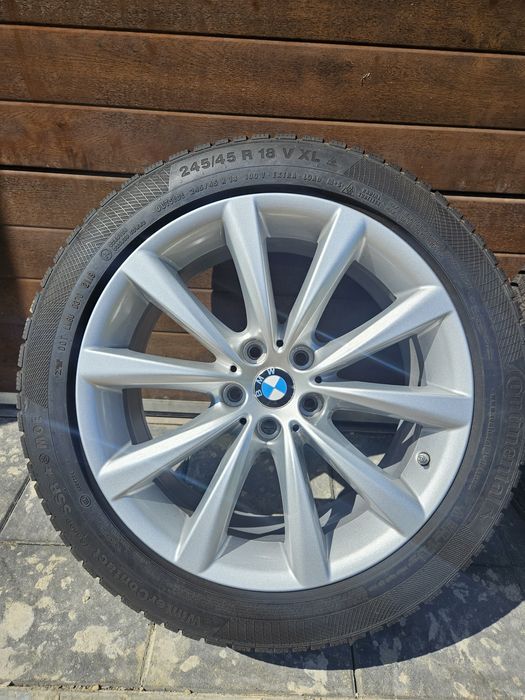 Koła zimowe oryginalne BMW 5 xD X1 X3 5x112 R18 ET 30 G01 G11 G12 G20