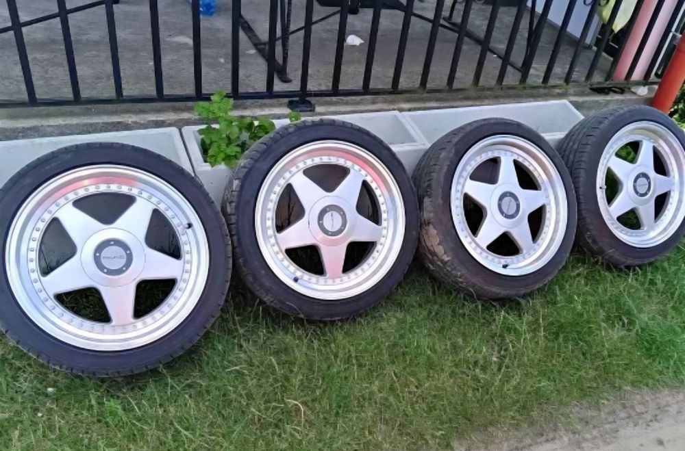 Alufelgi DARE 17 4x100 4x108 z oponami