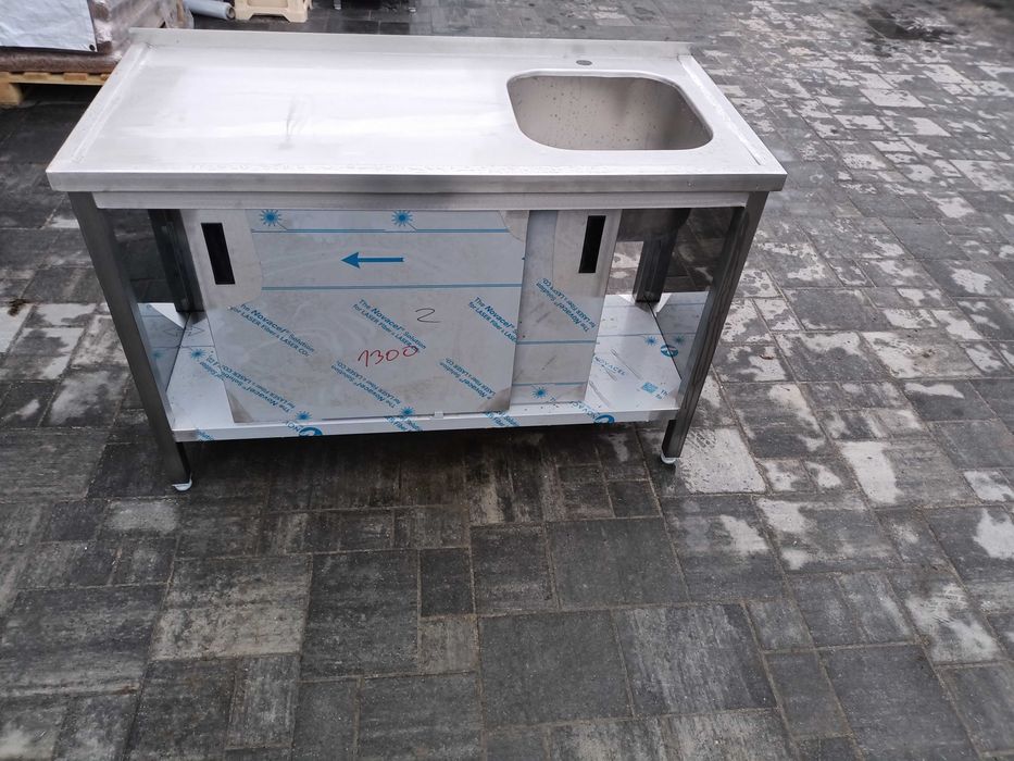 Zlew z szafka 1300x600x850 NOWY