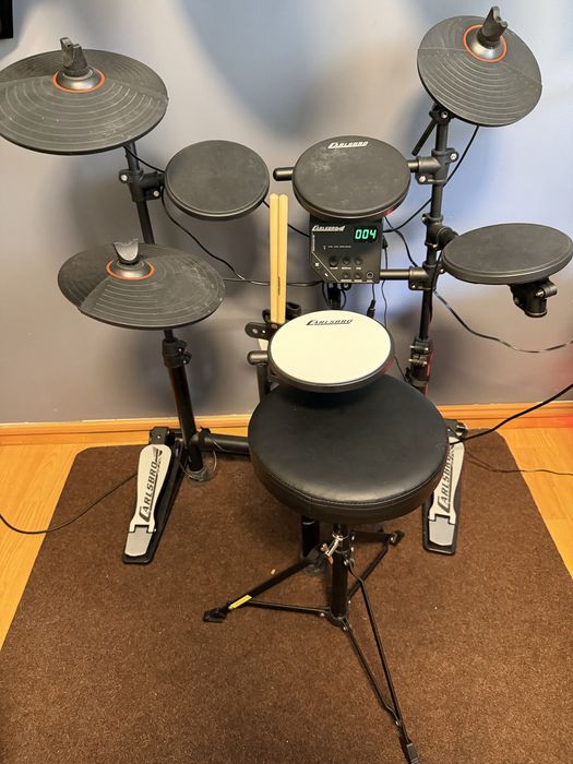 Bateria  Carlsbro CSD 100/Club 100 - AC TROCAS POR GUITARRAS E BAIXOS  Com extras