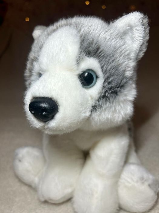 М'яка іграшка animigos world of nature хаскі 26 см