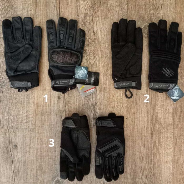 Luvas Tácticas - Vários Modelos - Desde 18,00€