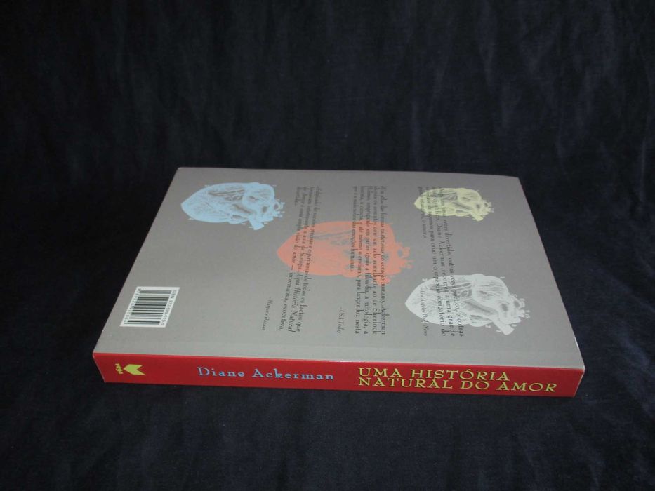 Livro Uma História Natural do Amor Diane Ackerman