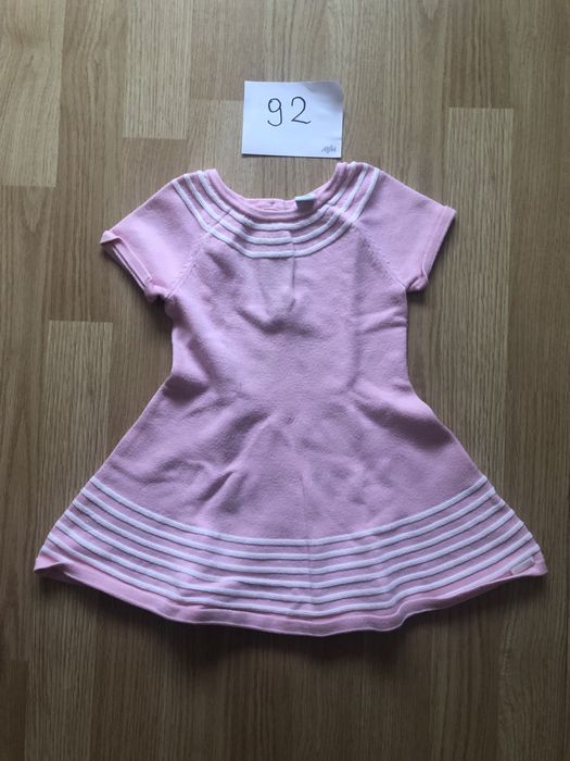 Sweterki tuniki dziewczęce niemowlęce 92