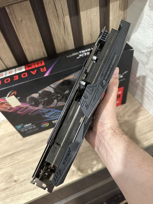 Відеокарта RX 580 8GB ASUS ROG STRIX