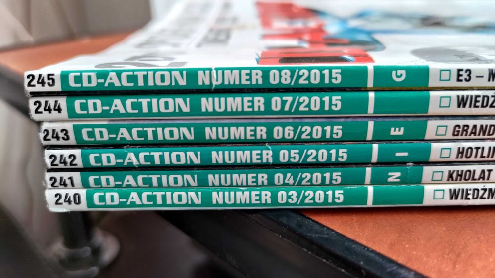 CD-Action roczniki 2015 - 2020