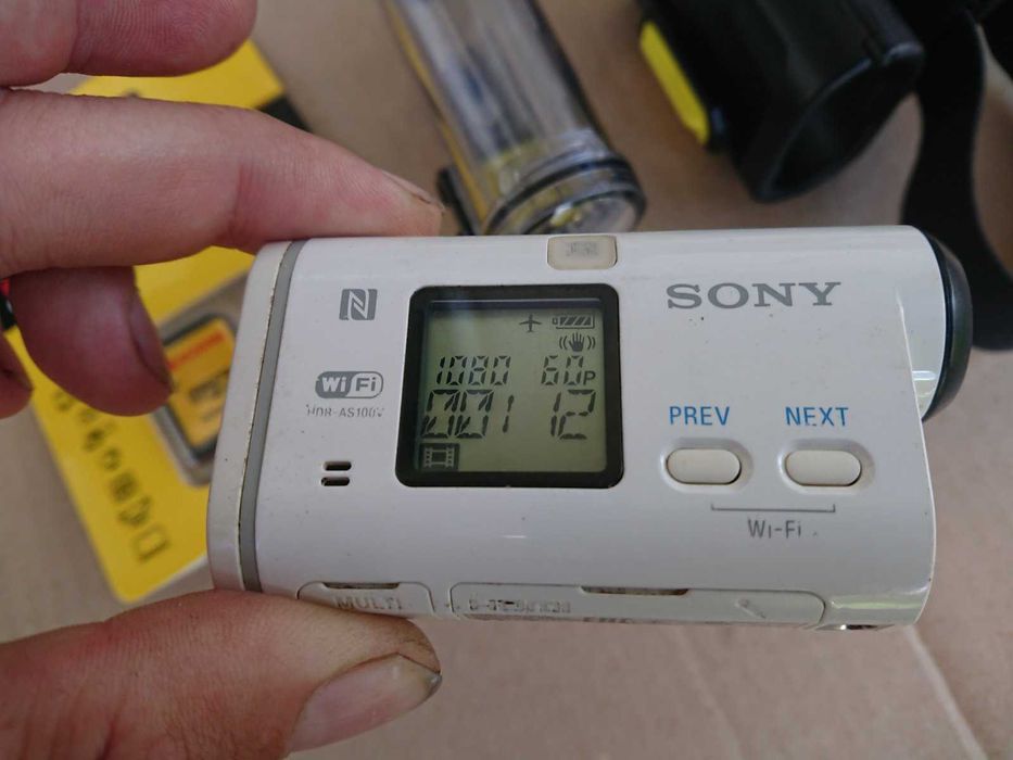 Екшен Камера Sony HDR AS-100V Бокс Крепление на голову
