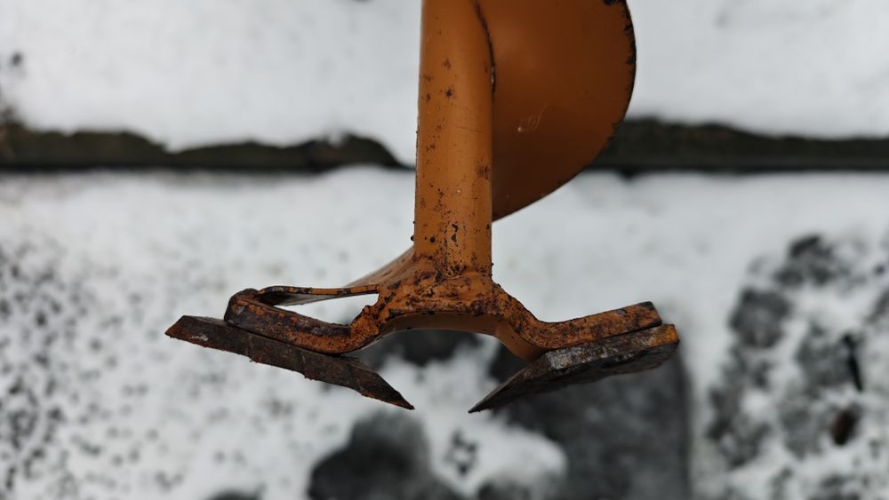 Бур ледобур для рыбалки зимней времён ссср