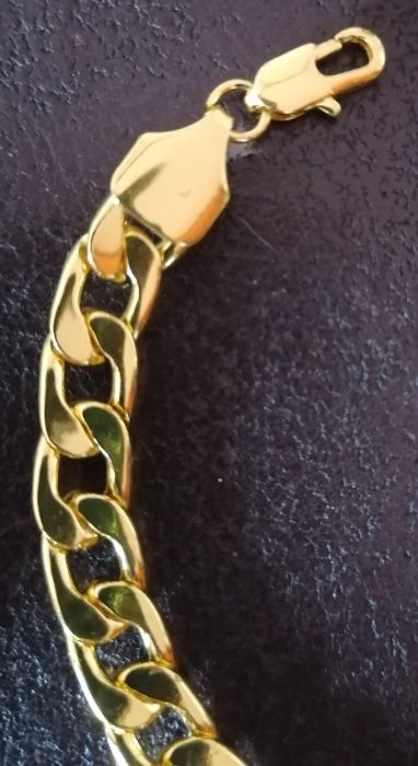 Pulseira Moda de luxo banho Cubano