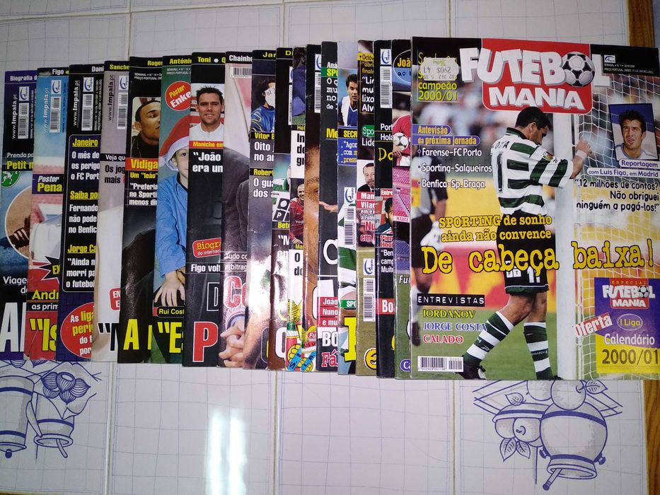 Futebol Mania (Revistas de Futebol - 1999/2000 - Impala - Portugal)