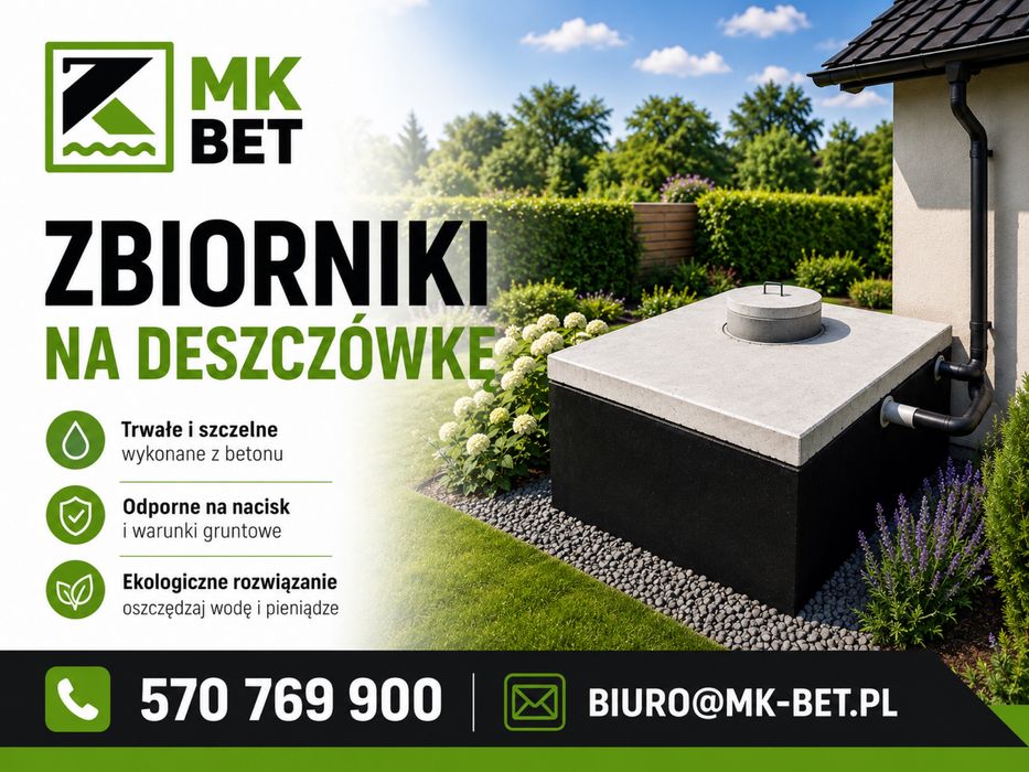 Szambo betonowe 10 m3