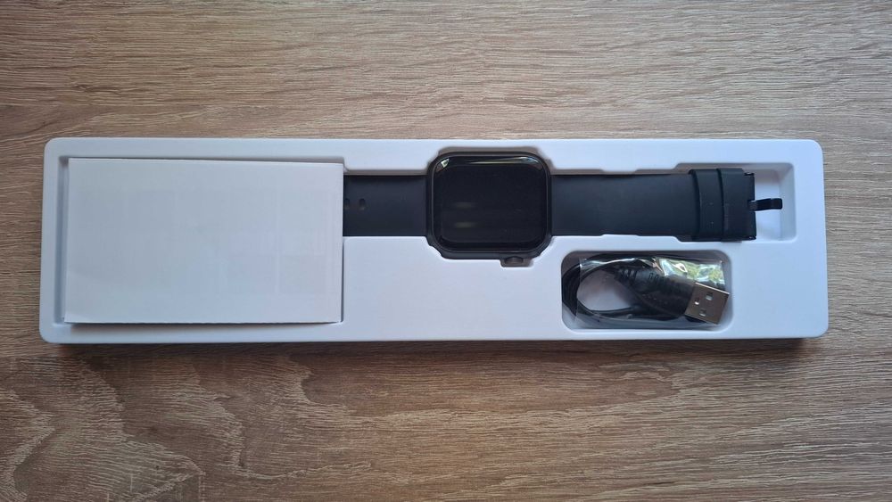 Smartwatch dla iPhona Czarny