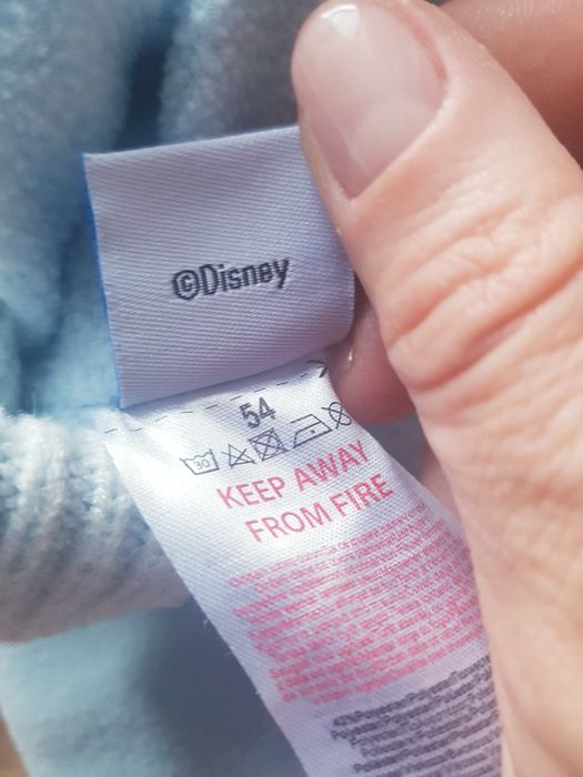 Zimowe ocieplane czapka z kominem dziewczęca marki Frozen Anna