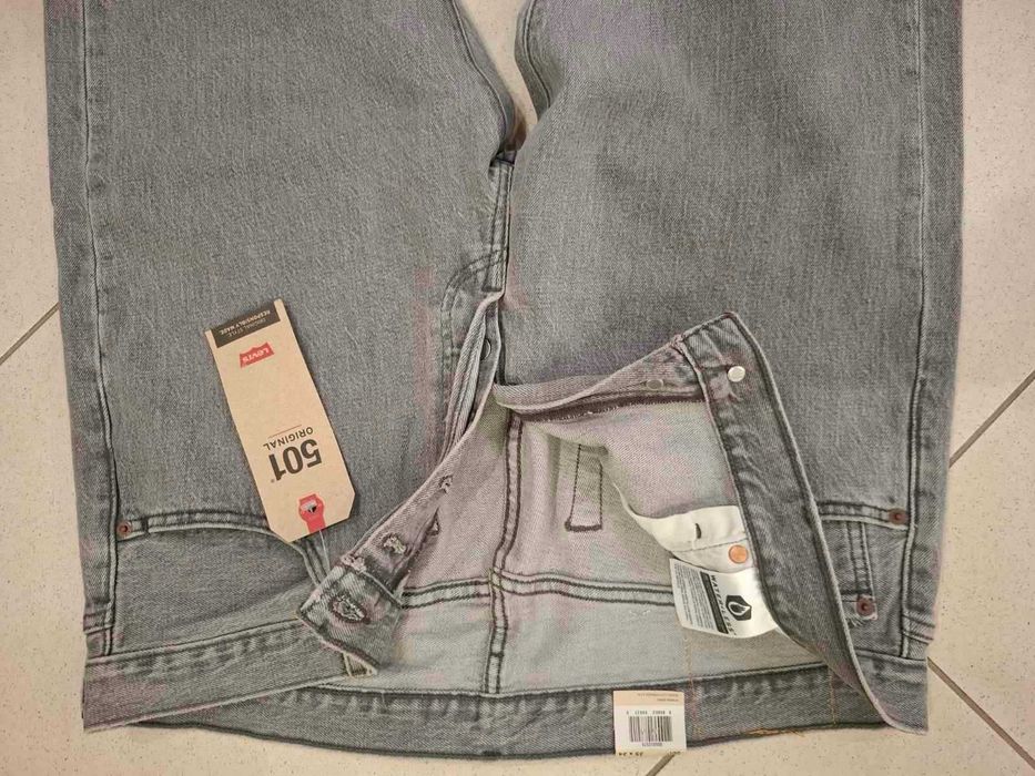 Levis, 501, мужские джинсы, р.50 -52 (34-35 USA)