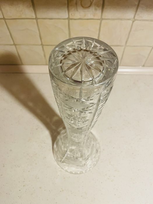 Wazony kryształ PRL 2 szt. Stan Igla!