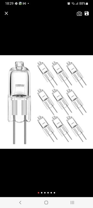 Luz 12v 2x10 watt  com interuptor para autocaravana caravana ou barco