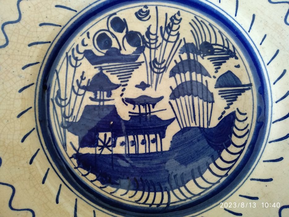 Pratos antigos Cantão Azul