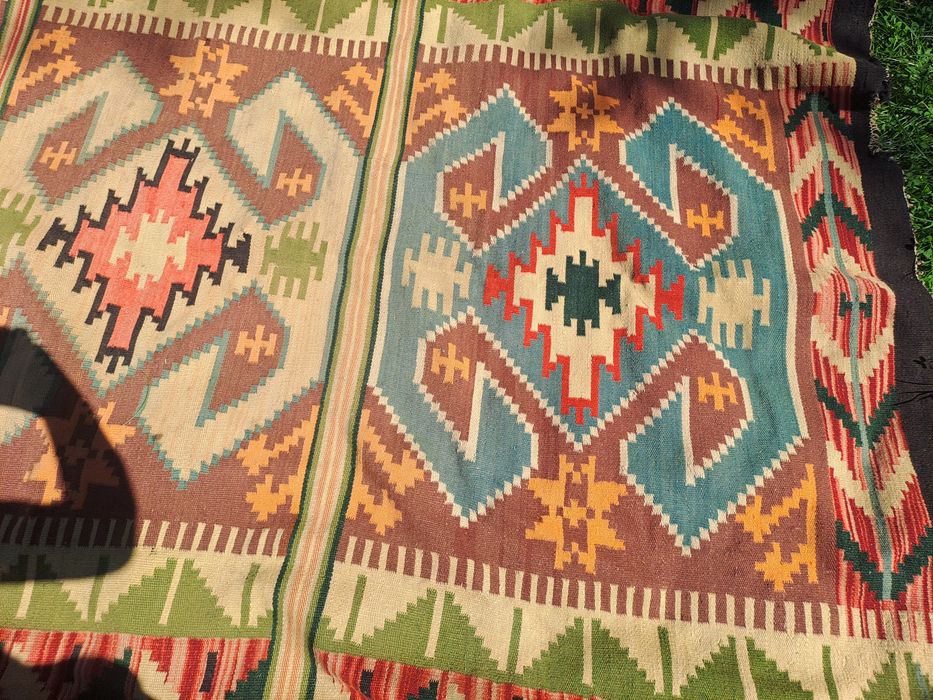 Kilim lata 30 tkany ŕecznie