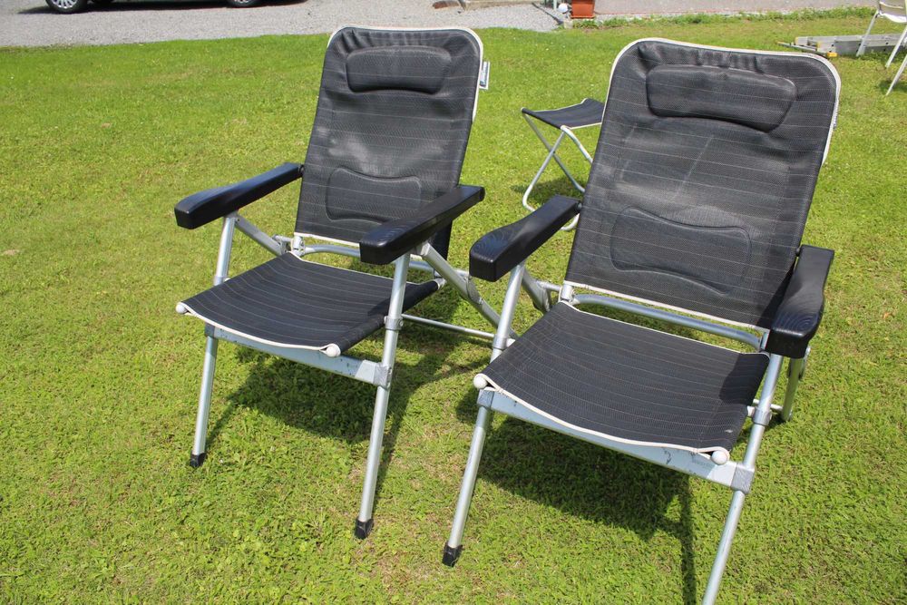 firmowe WESTFIELD OUTDOORS krzesła kempingowe składane  KPL ALU dbane
