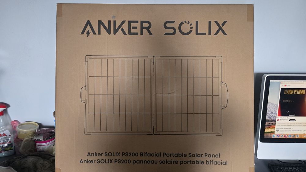 Портативна сонячна панель Anker 200W