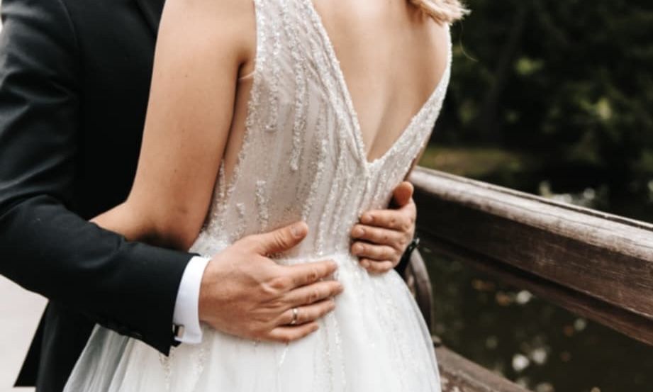 Piękna suknia ślubna
