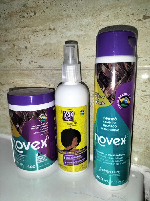 Produtos cabelo Novex