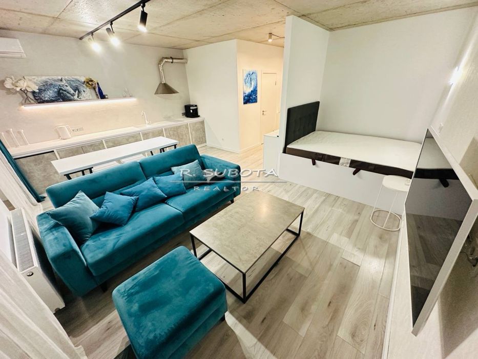 1.к. студия 42м2 ЖК Пятый Континент с ТЕРРАСОЙ Новострой Победа