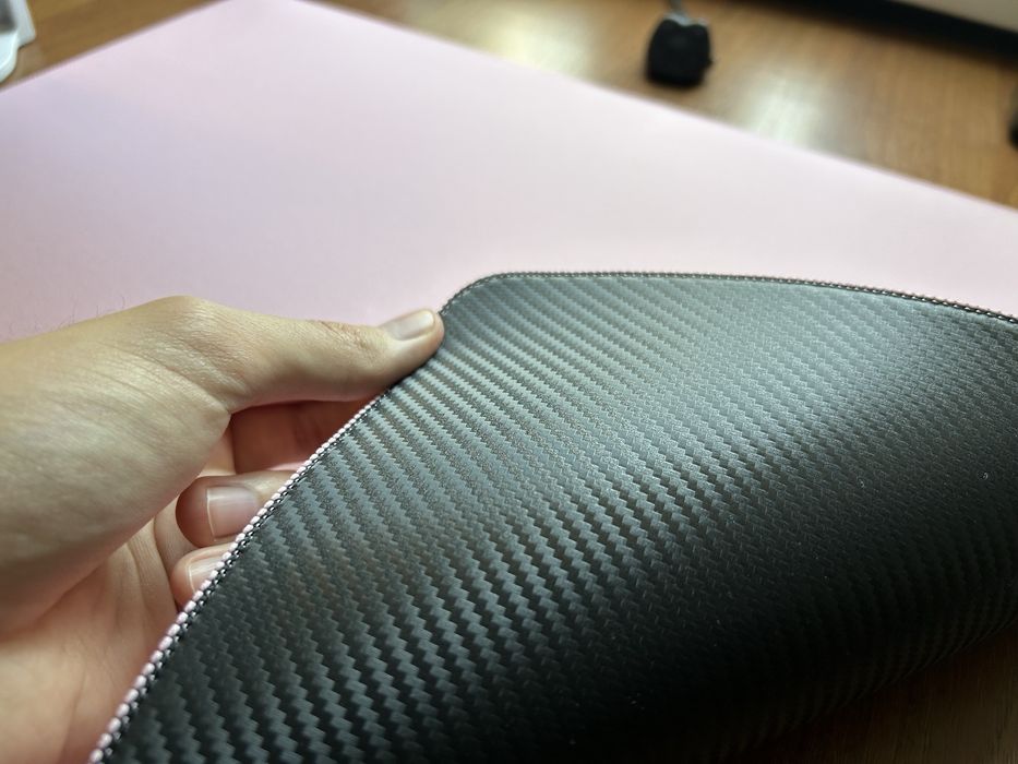 Ігровий Килимок ATK Sky XSoft eSport Gaming Mouse Pad Рожевий | 490×420 | Carbon Fiber | Новий