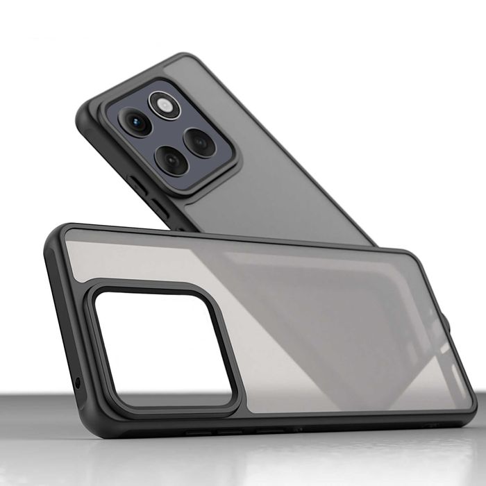 Etui JOLLBY. Shadow do Motorola Edge 60 Pro (FROSTED BLACK)