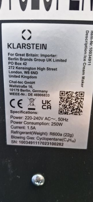 Automat  do  lodów  włoskich