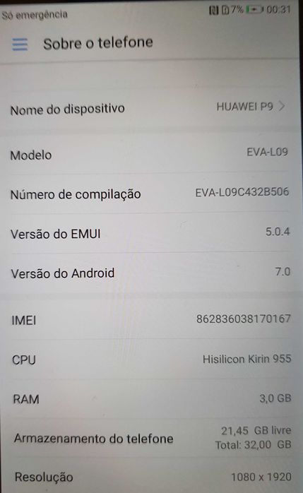 Huawei P9 câmara Leica