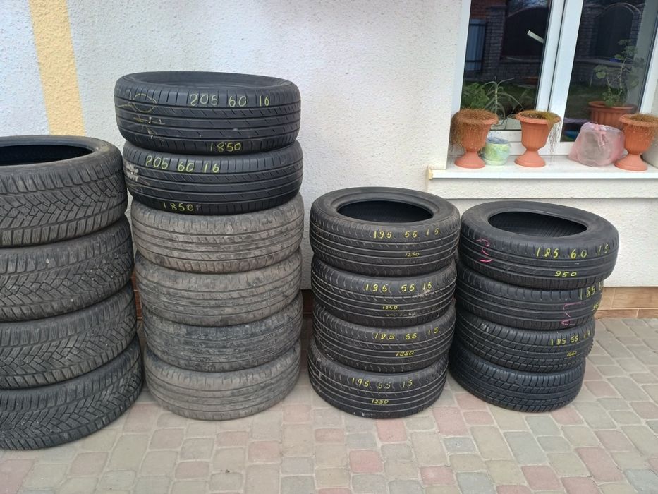 Шини літні 14,15,16,17