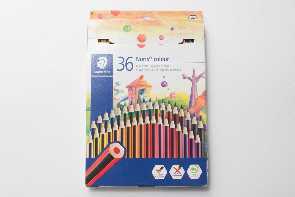 Kredki ołówkowe Staedtler 185 CD36 Noris Colour 36 kolorów