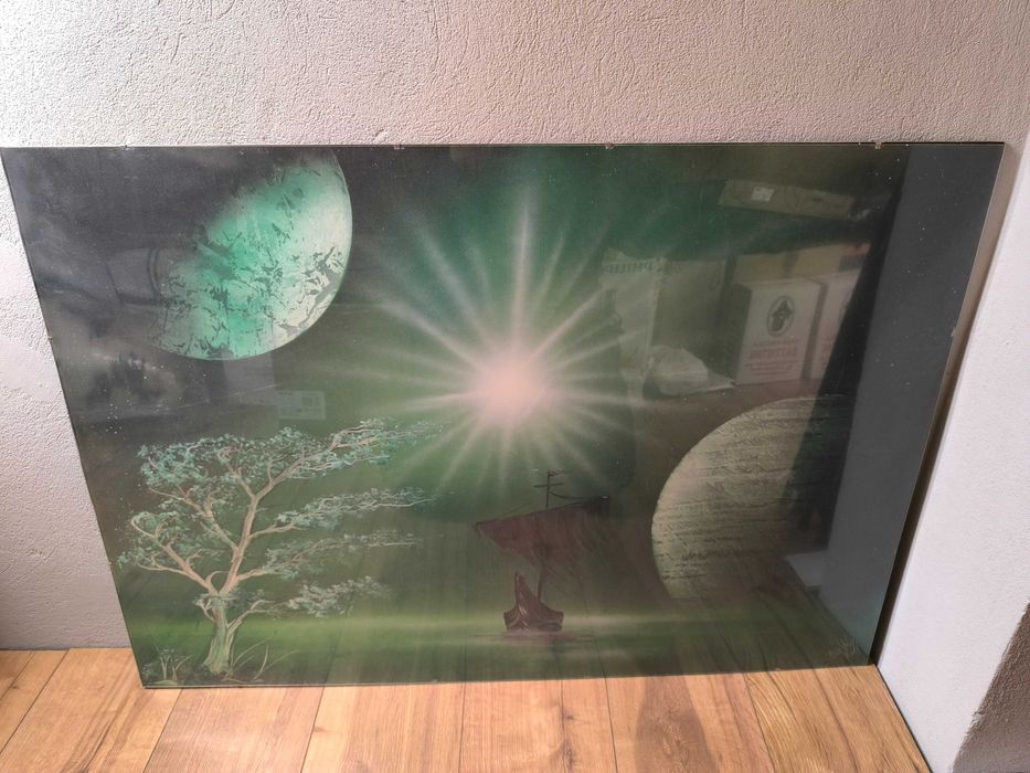 Obraz 100x70 spray art