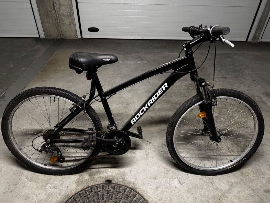 Rockrider ST120 + ST50 quase novas + 2 capacetes BTwin