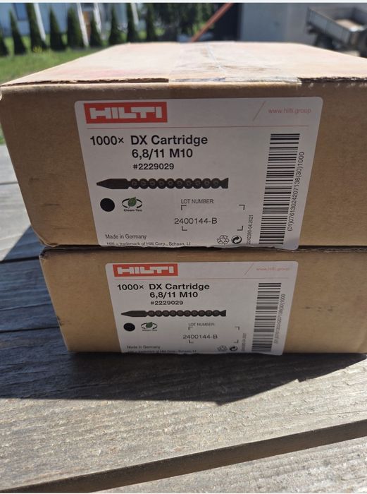 Naboje do pistoletu Hilti DX6