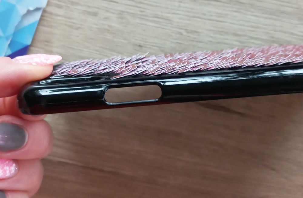 Nowe etui case obudowa na telefon LAB31 Apple iPhone X XS cekiny