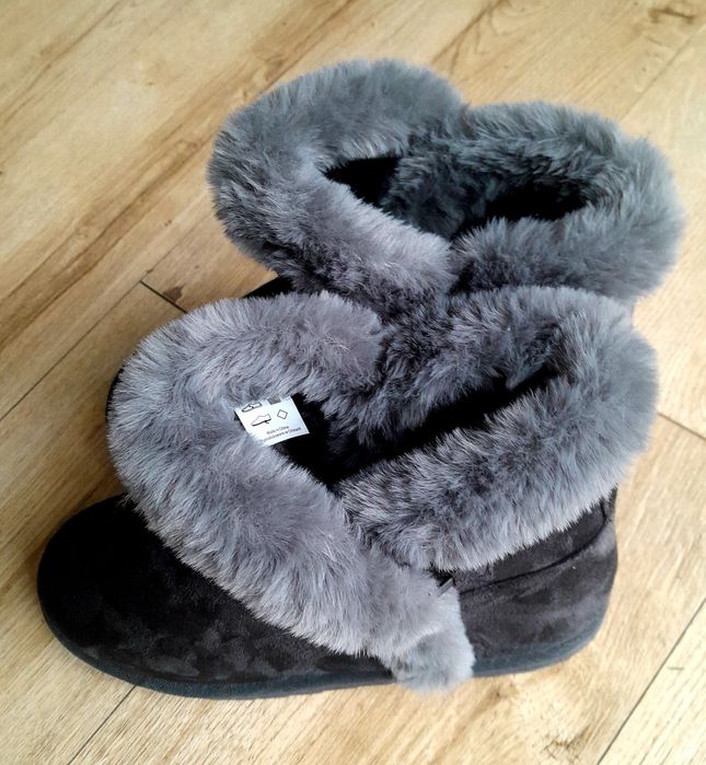 Buty damskie zimowe śniegowce r.40 NOWE