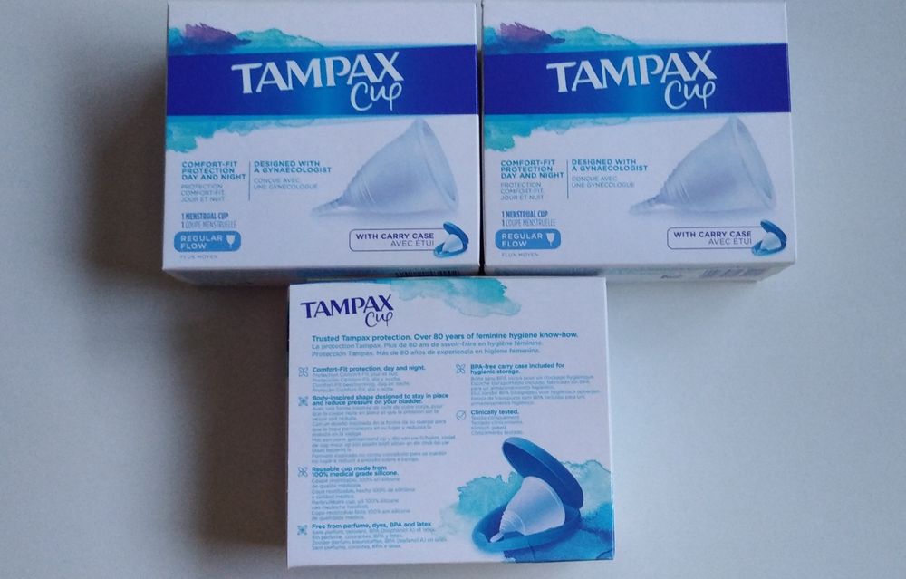 Vendo Copo Fluxo Menstrual Tampax