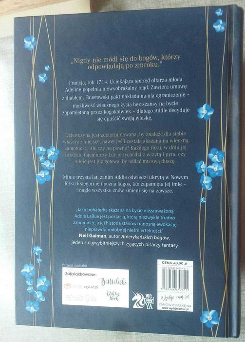 Niewidzialne życie Addie Larue V.E Schwab