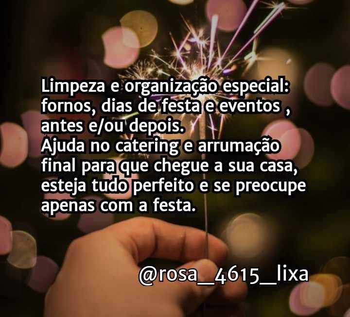 Serviços de limpeza