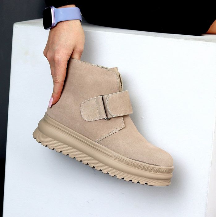 Черевики зимові жіночі натуральна замша розпродаж 37-41