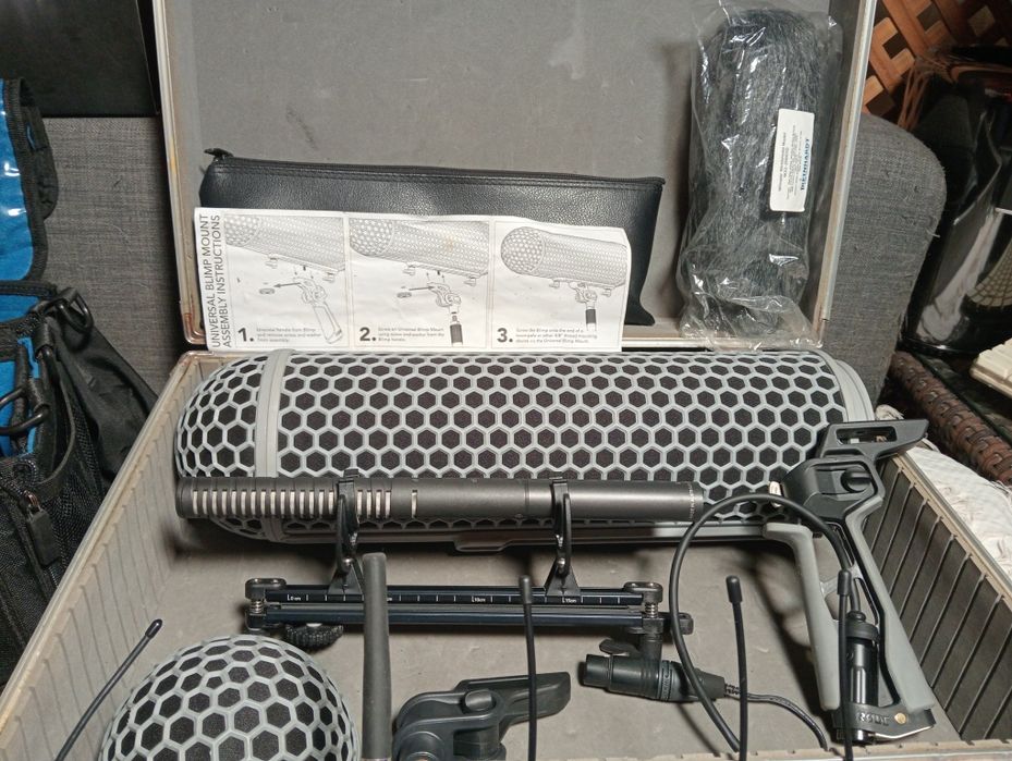 Kit de gravação audio ENG/Video e Cinema